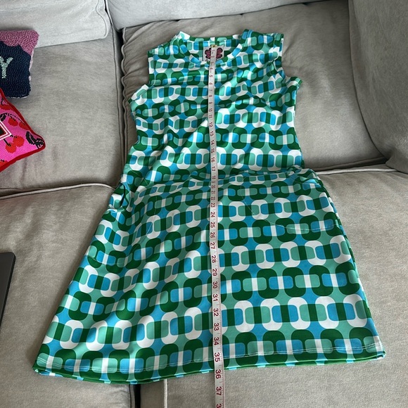 Sleeveless Lesley Evers dress w pockets - Picture 4 of 5